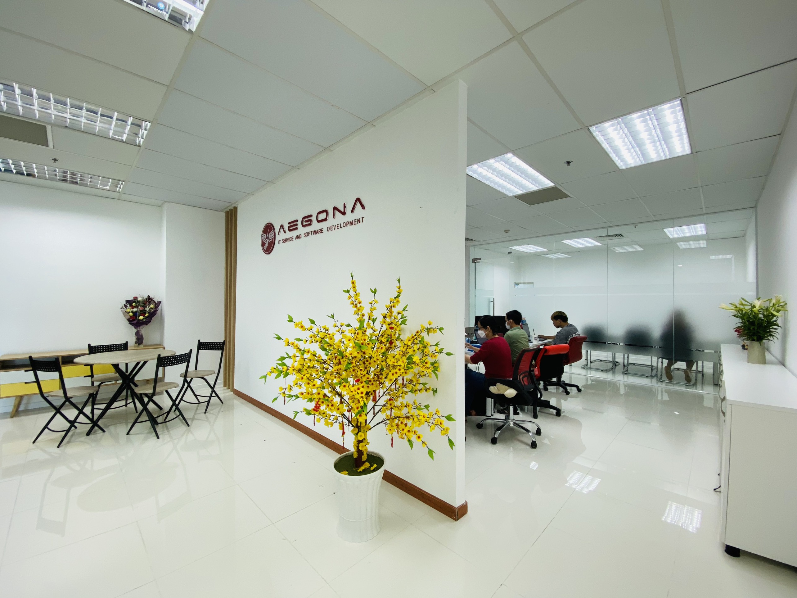 Announcing new look Aegona's Office In Ho Chi Minh City City