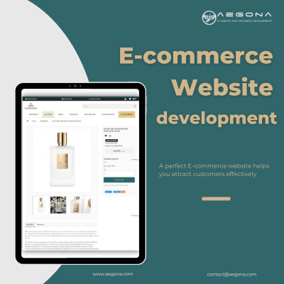 Aegona web development service, Sundora beauty e-commerce website