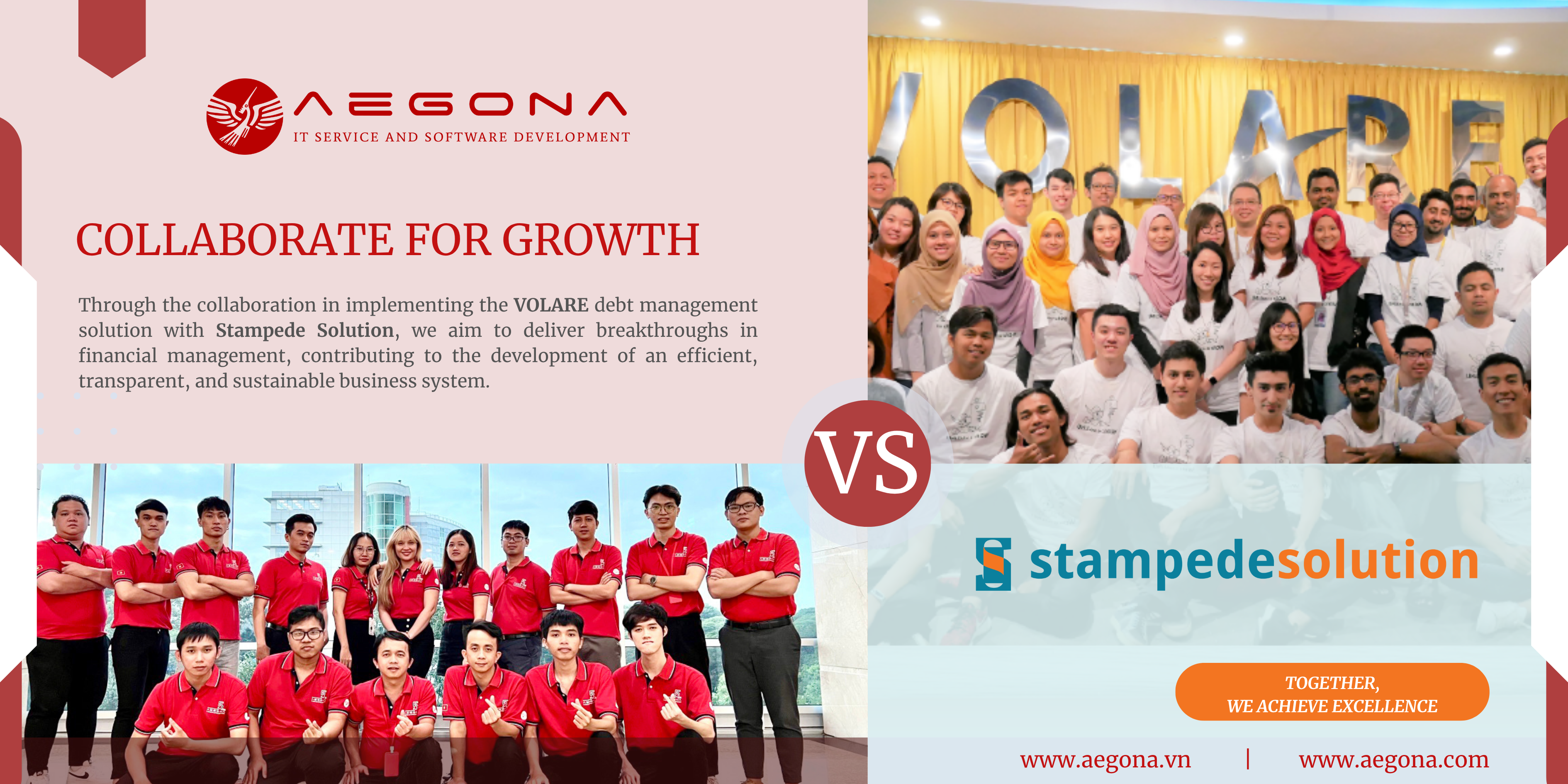 AEGONA and Stampede Malaysia Volare® Debt Management Solution