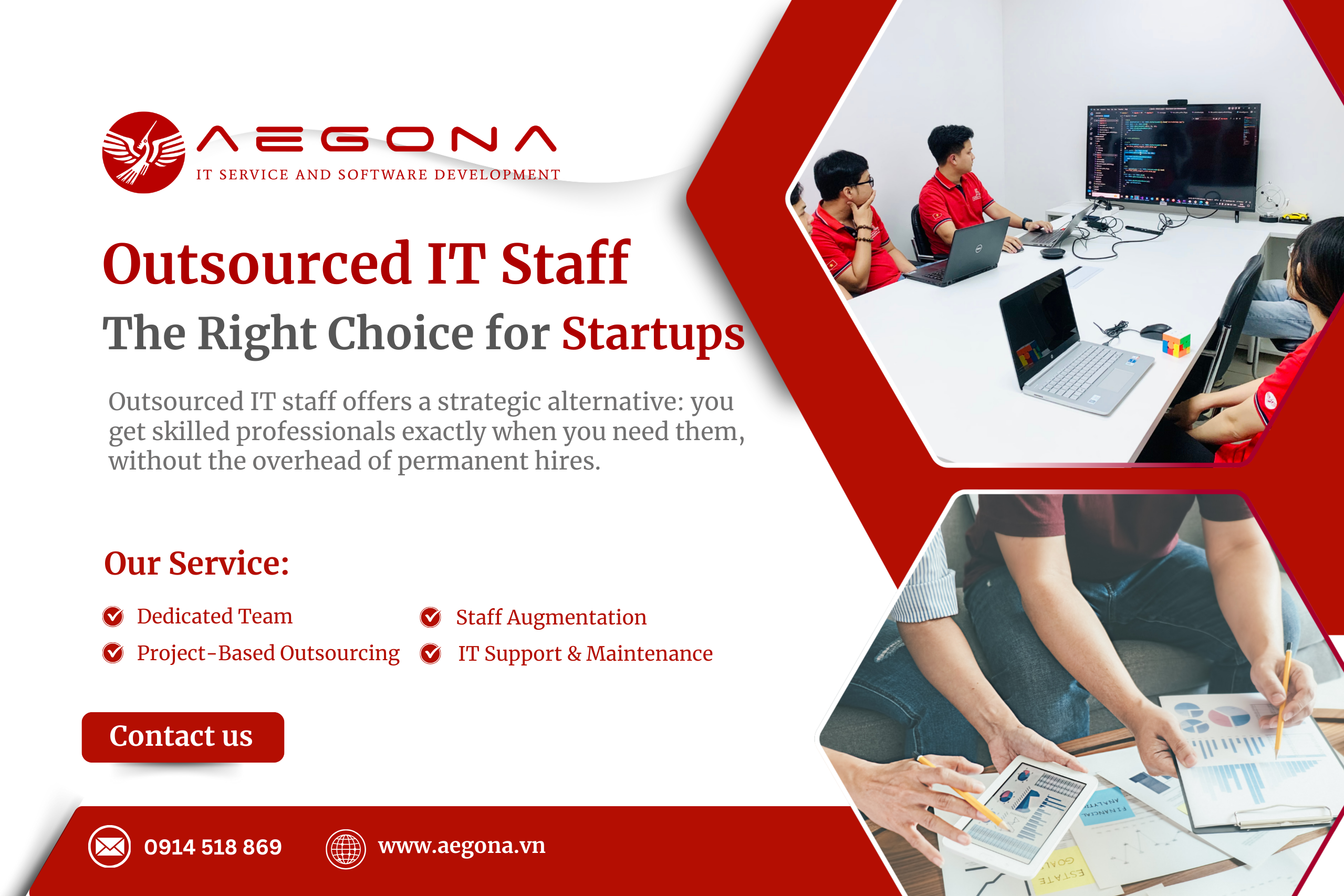 For startups, every decision about time, budget, and talent can determine success or failure. Recruiting a full in-house IT team often means high salaries, benefits, recruitment costs, and months of onboarding—resources that early-stage companies can rarely spare. Outsourced IT staff offers a strategic alternative: you get skilled professionals exactly when you need them, without the overhead of permanent hires.