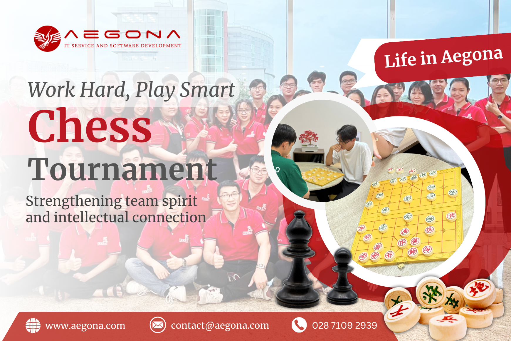 Work Hard, Play Smart – AEGONA Chess Tournament 2025